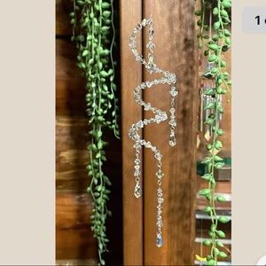 Spiral Suncatcher W/Swarovski Crystals Ornament